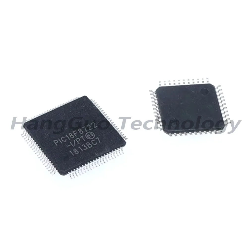 PIC18F8722 Microcontroller IC 8-Bit 40MHz 128KB (64K x 16) FLASH 80-TQFP (12x12) PIC18F8722-I/PT