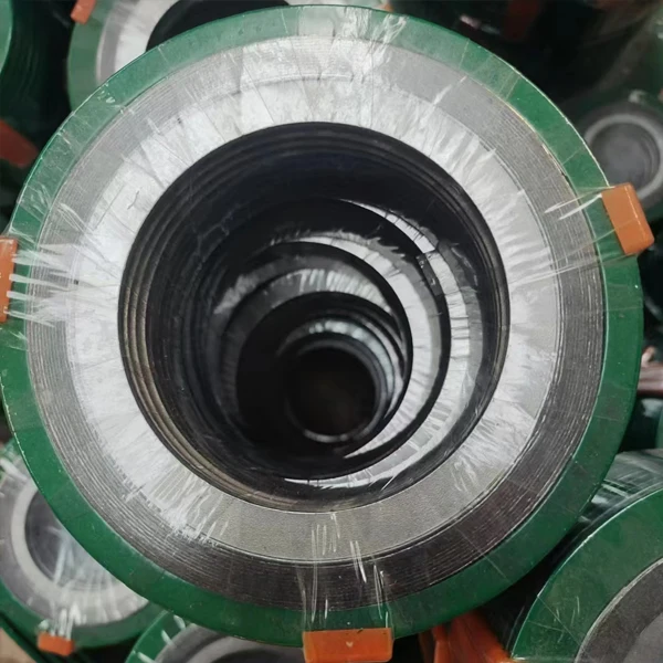 Heat Resistance Graphite Packing Spiral Wound Gaskets Flange Gasket