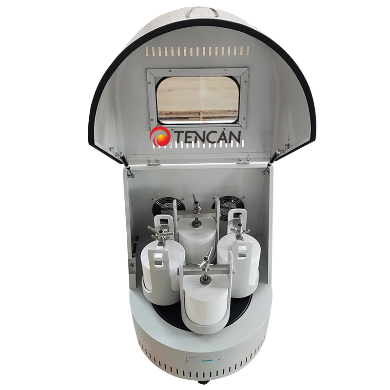 China Tencan 110V with Jars and Balls 8L Planetary Ball Mill Working Principle