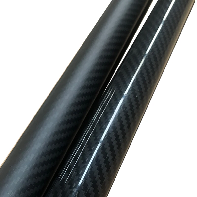 Good-looking 40mm 70mm cuttlefish carbon fiber  tube for salmon fishing