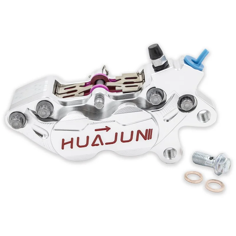 Большой штангенциркуль переднего и заднего колеса модифицированный CNC высокотемпературный устойчивый Электромобиль нижний насос масляный тормоз