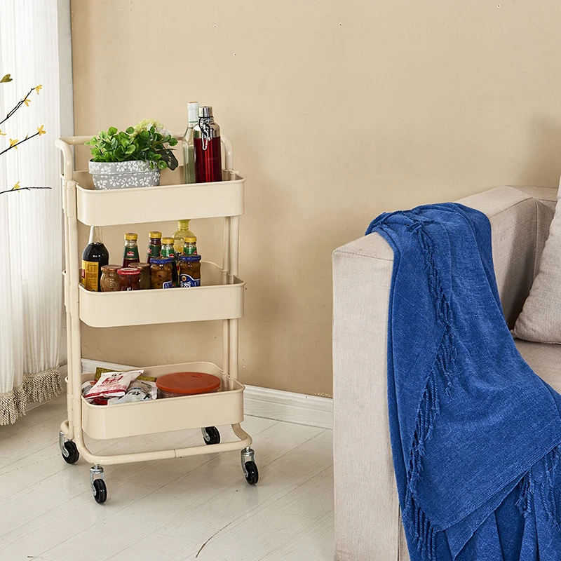 Wholesale 3 layer metal storage racks Kitchen, Coffee Bar, Microwave Cooking Station, Storage, Office, Bathroom