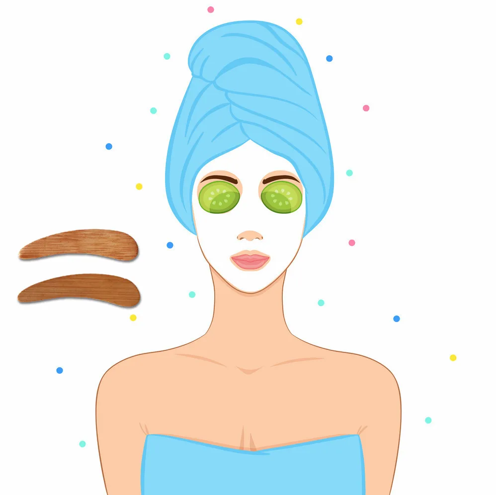 natural bamboo spoon for face pack mini bamboo spoons cream cosmetic spoons with small quantity