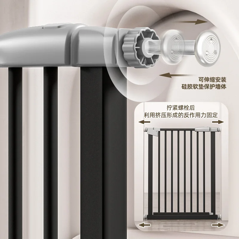 wholesale baby gates simple use stair barrier home stair gates for babies and pets