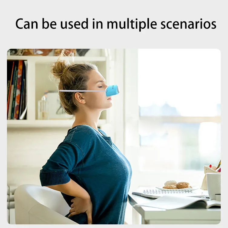 USB Electric Anti Snore Nasal Dilators Apnea Aid Device Stop Snoring Nose Clip Nose Breathing Apparatus Stop Snoring Devices