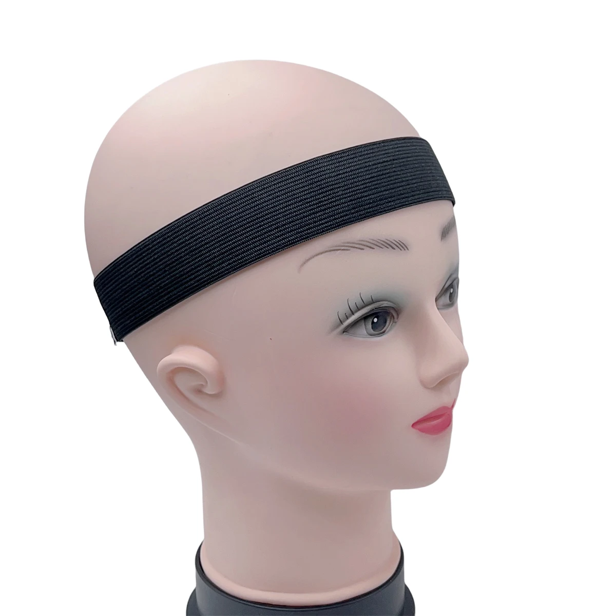 Printed Logo Colorful Lace Wig Melt Elastic Band for Keep the Frontal Lace Wig Band Edges with Ear Covers