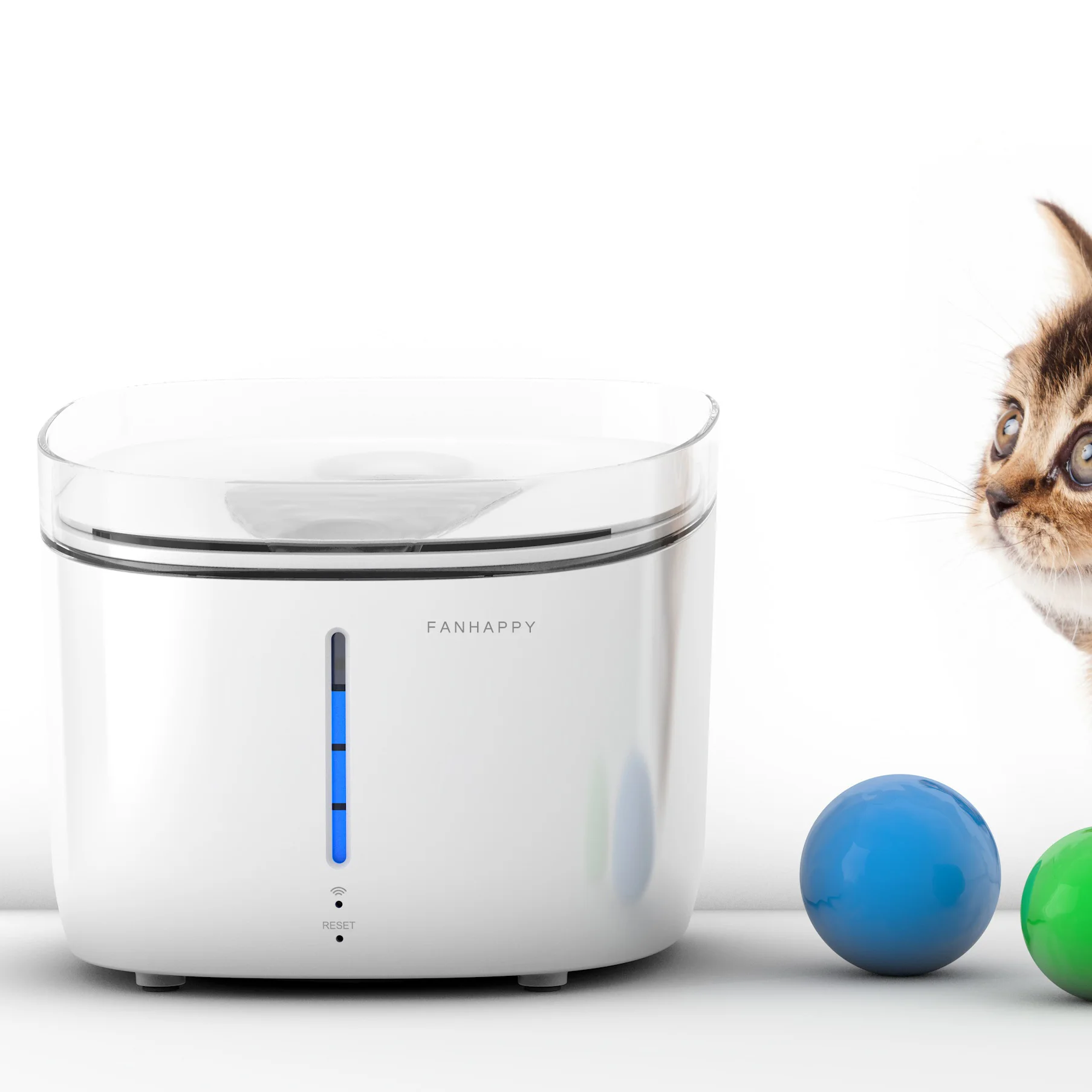 New Pet Fountain Automatic Water Feeder Filter App Control Ultra Quiet Visualization Window UVC Sterilization TDS Monitoring