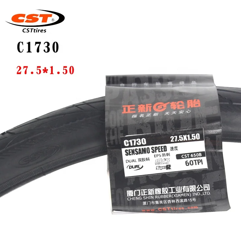 Шина SENSAMO C1730 для горного велосипеда, устойчивая к ударам, 27,5x1,5