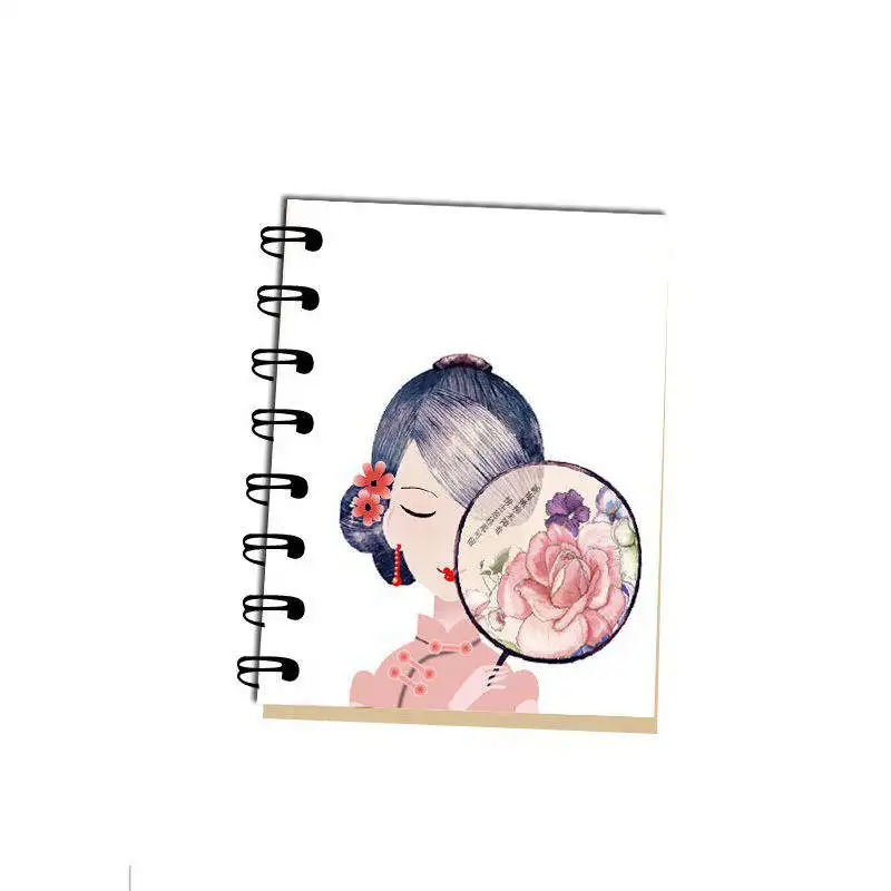 Personalised Notebooks Stationery With Custom School Cartoon Spiral Diary Korean Kids Unicorn Journal Mini A7 Cute Notebook