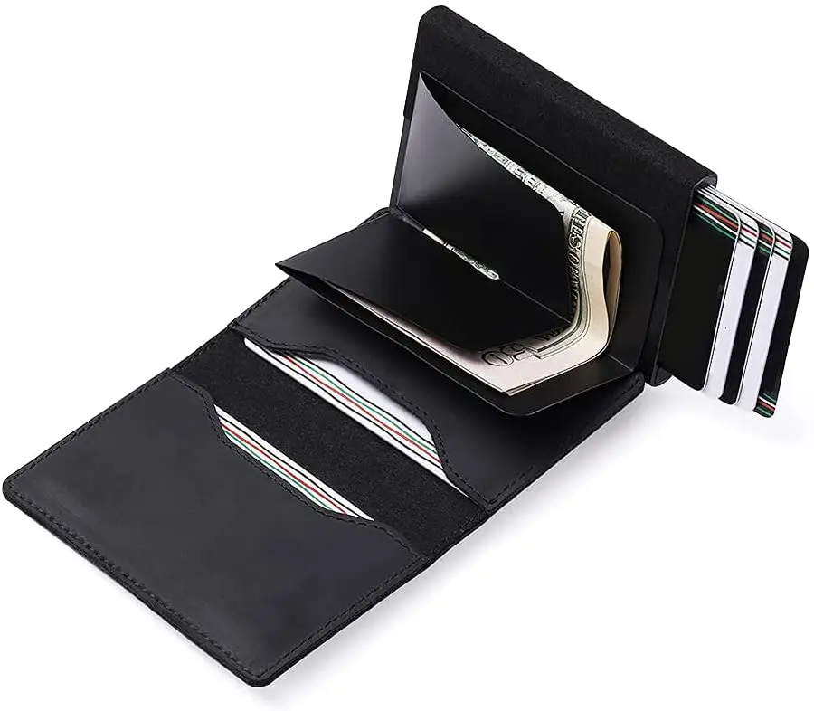 Модный бумажник из натуральной кожи чехол для ключей защитный airтеги многофункциональный с Apple