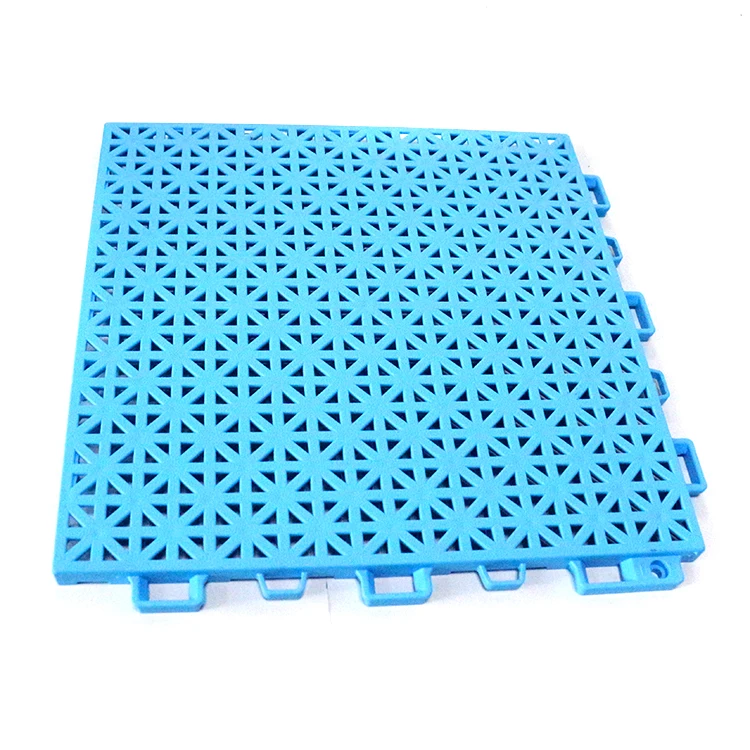 multi-sport purpose pp uv basketball portable badminton court mat synthetic basketball court flooring tiles