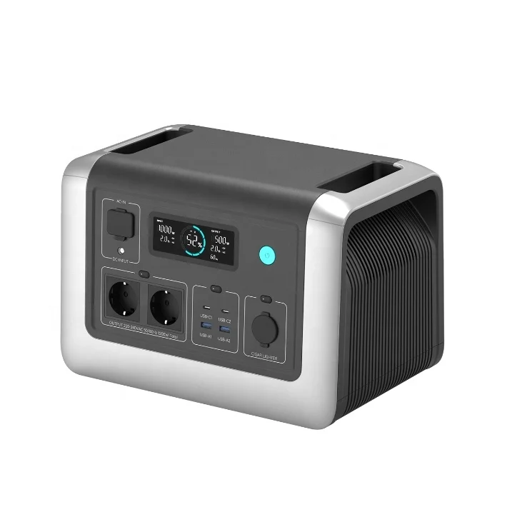 1200 watt high quality outdoor camping portable solar cell 8 output ports LiFePO4 Battery portable generator