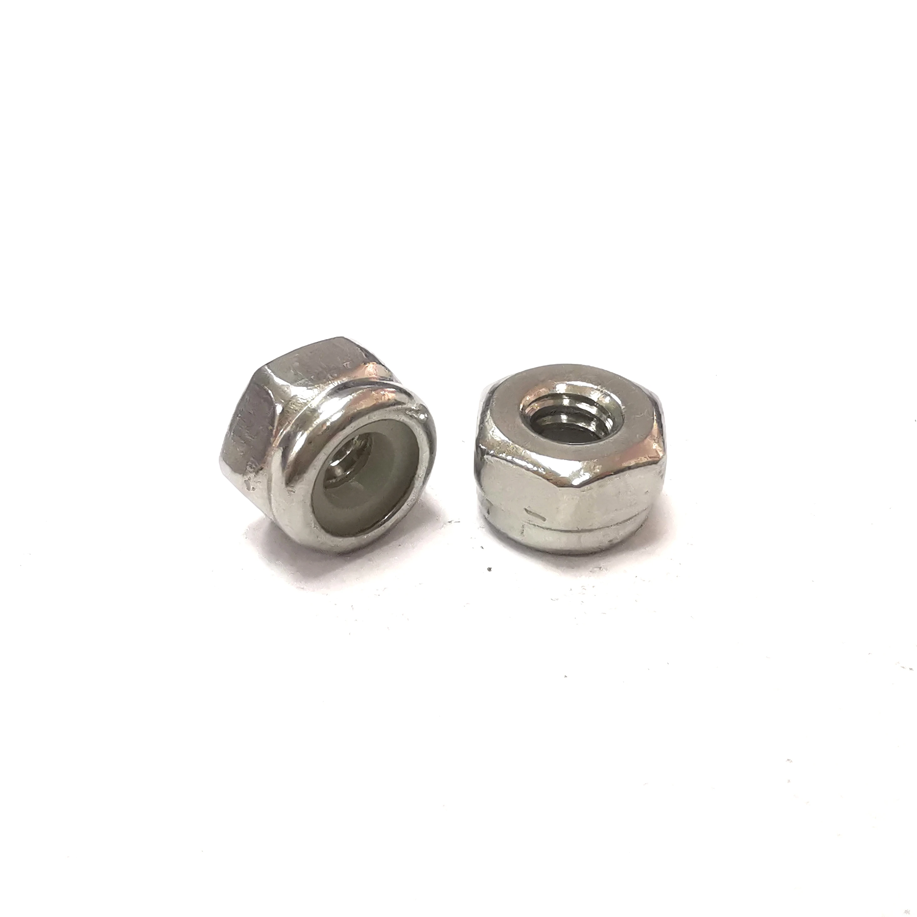 Stainless steel Self locking Nuts Nylon insert Locknuts Stop Nuts