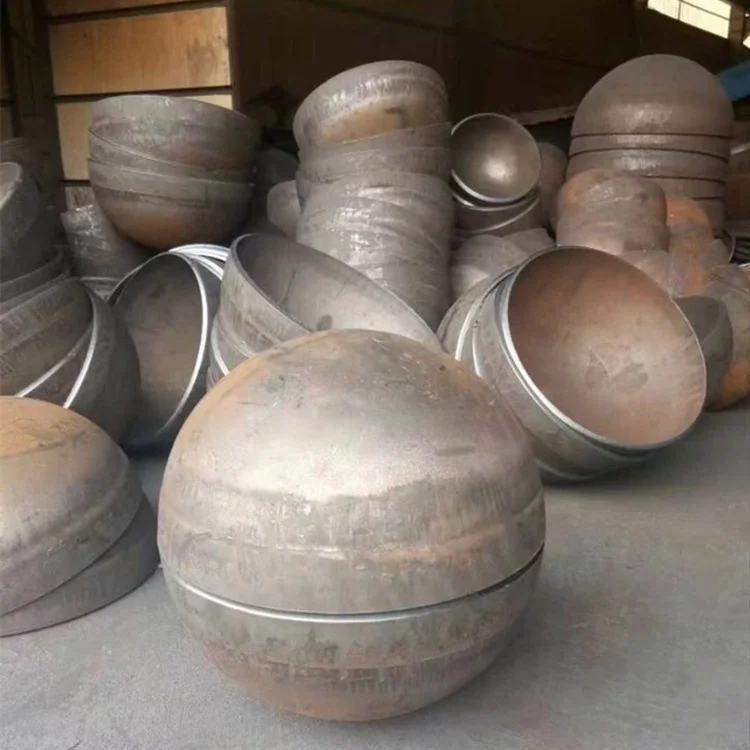 Various Size Metal Hemisphere End Caps Stainless Steel Half Sphere Dish Head