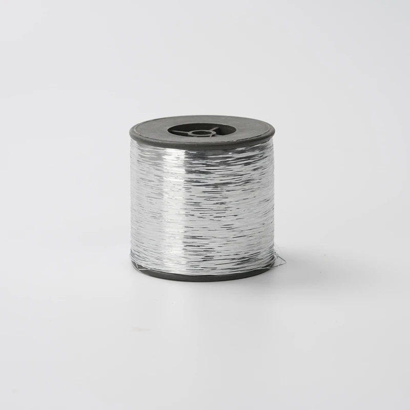 
Metal thread metal thread plastic cone colour m type weaving decorative thread 