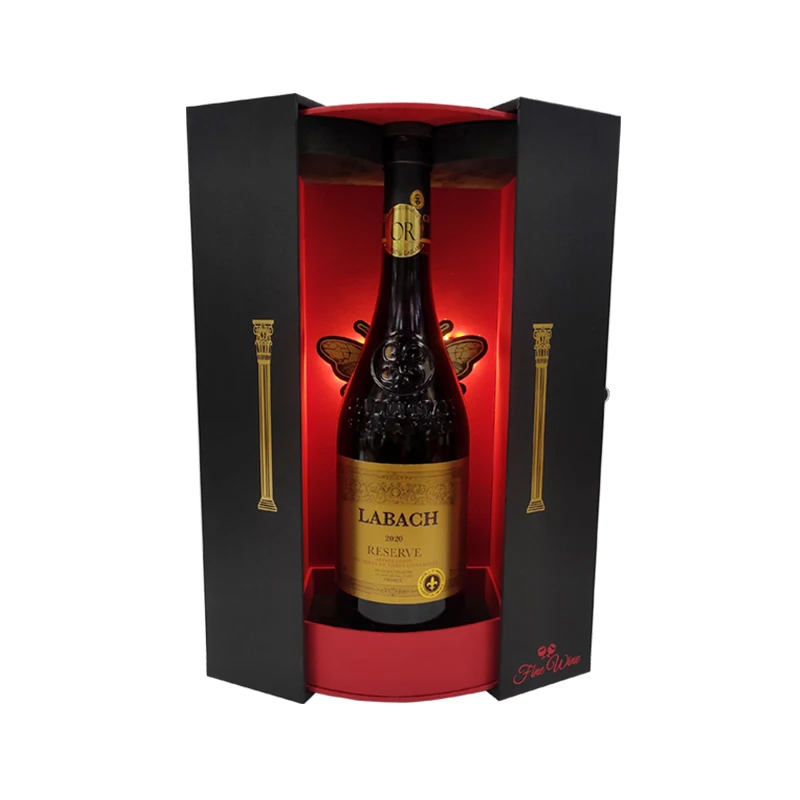 factory luxury custom printed cardboard wine packaging gift box packing box