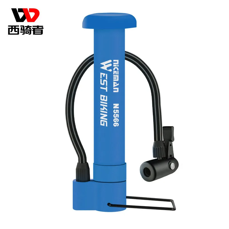 Wholesale price air pump with pressure gauge bicycle pump mini portable