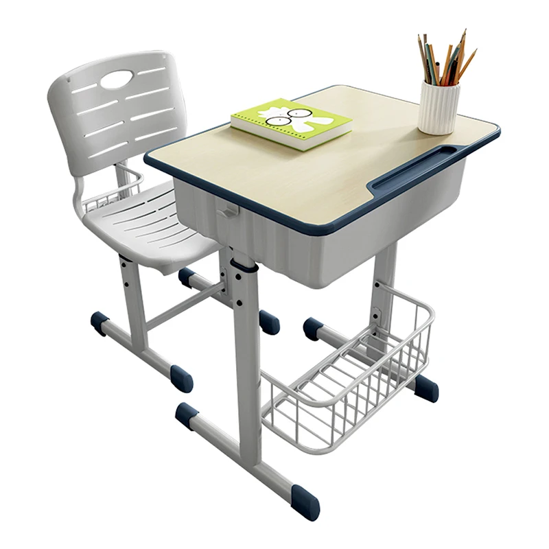 Популярные школьные наборы для ухода за кожей студент металлический стул студента Рабочий стол для детей От 6 до 12 лет SDY-ST12