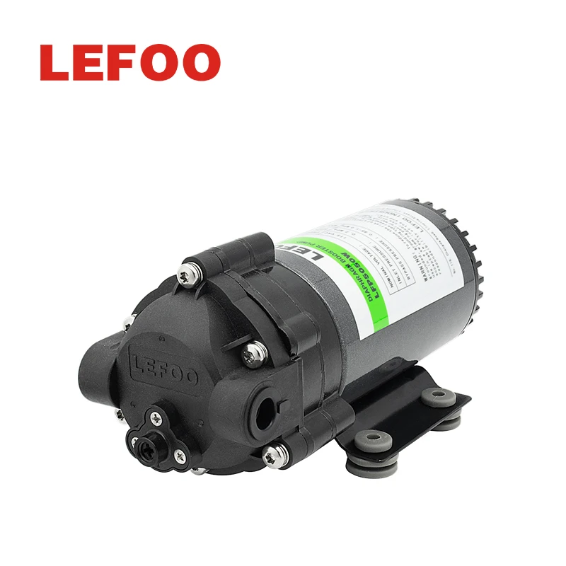 Lefoo 115V Bomba переменного тока 50GPD воды при помощи обратного осмоса Бустерный Насос Переменного мембранный насос высокого давления