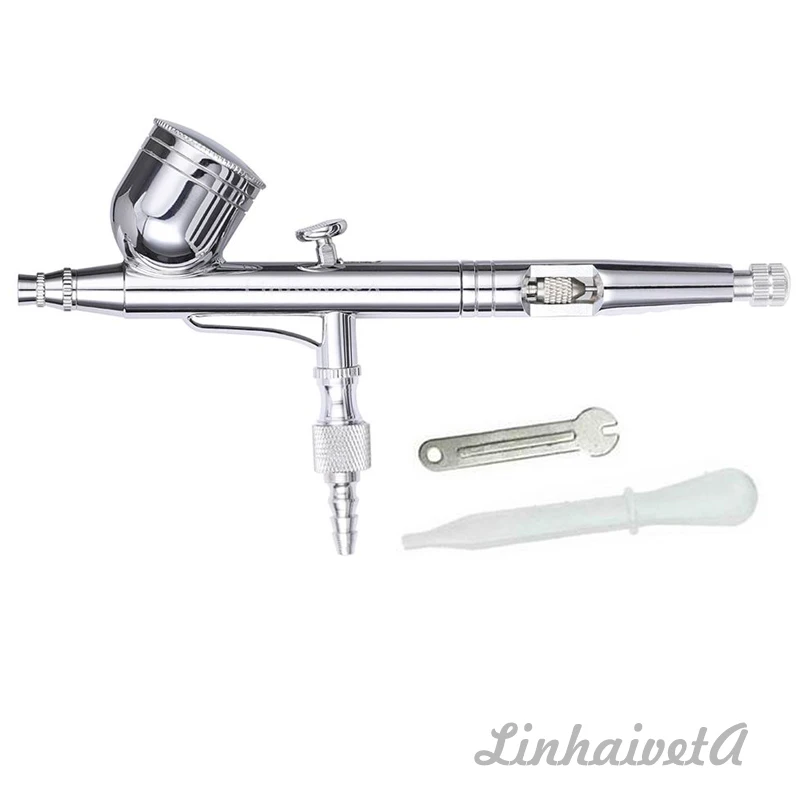 LinhaivetA model painting art airbrush kit hobby air brush machine mini gun set