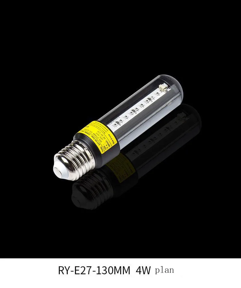 E27 screw multi-faceted LED solar 12V Insecticidal  UV Lamp Bulb led uva for insect traps