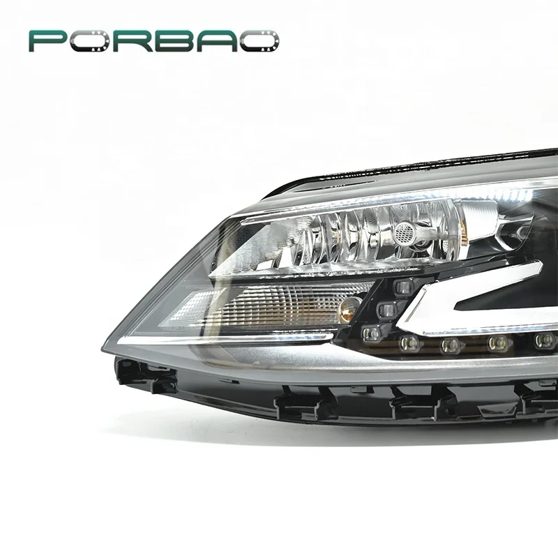 PORBAO Auto Parts Front Head Lamp Headlights for JETTAA 2012 Year