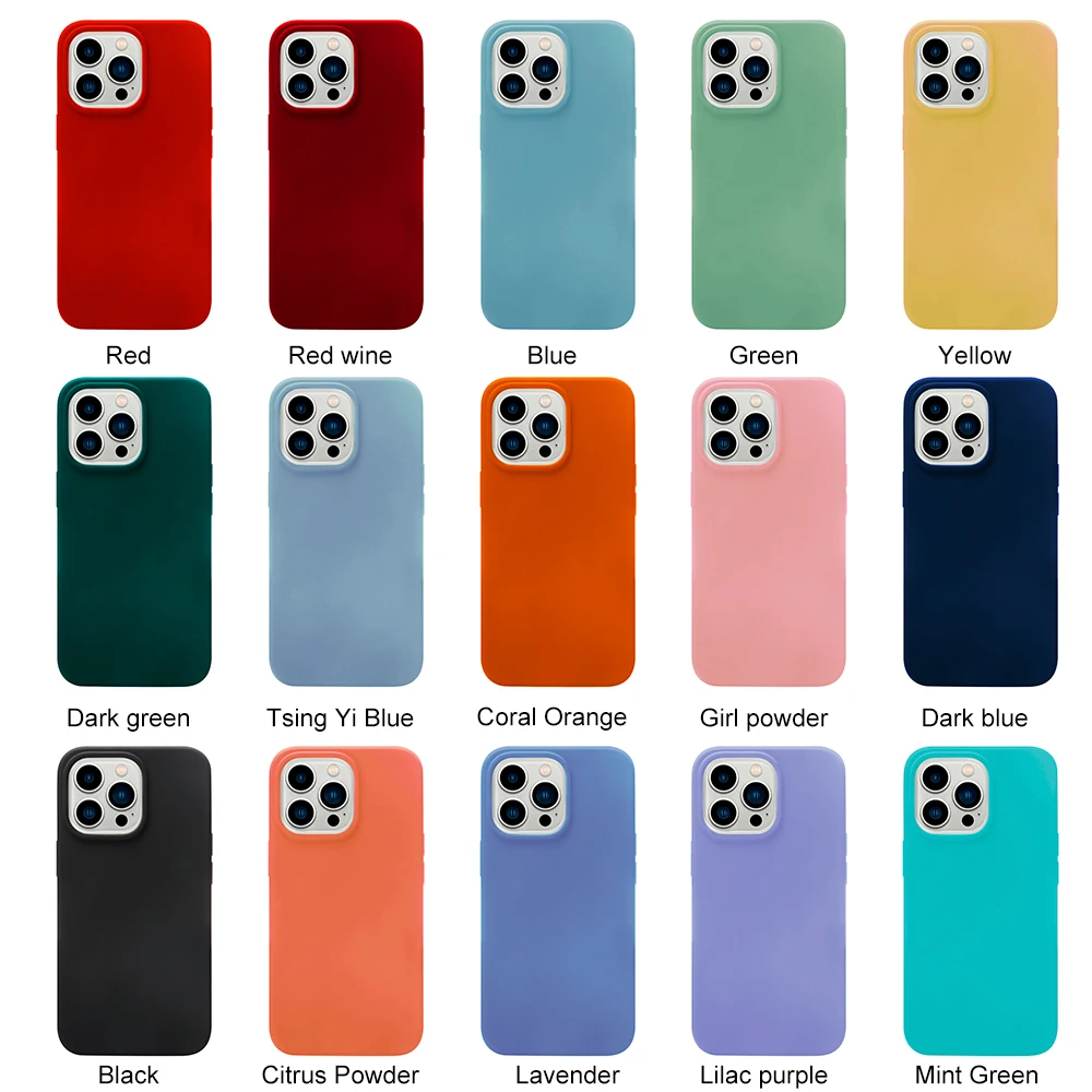 Geili Phone Case For Iphone 12 Magsafing Silicone Case Original Liquid Silicone Case Magnetic Cover Custom Logo