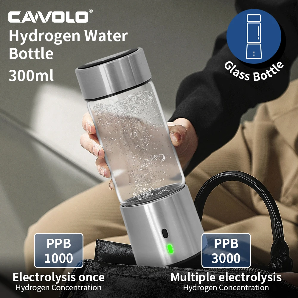 Portable Intelligent 6000PPB Hydrogen Water Generator Cup Rich Hydrogen Water Bottle Machine for office