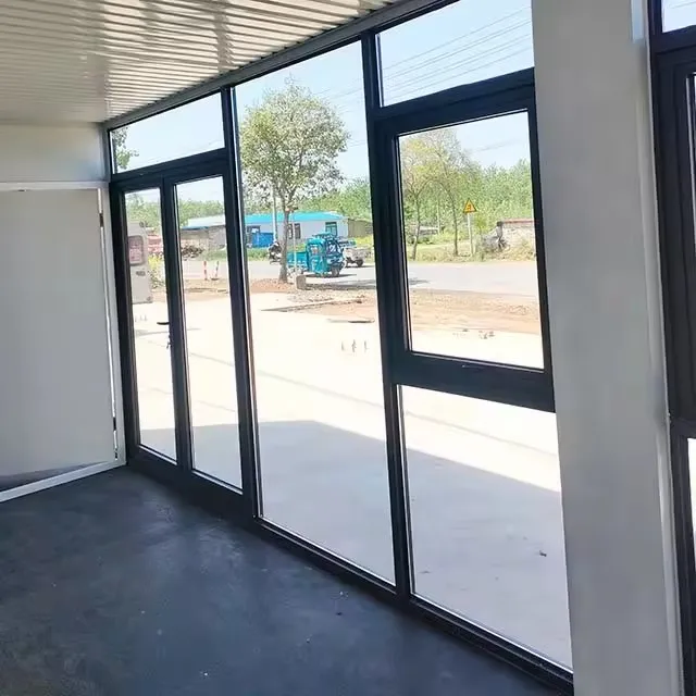 China Customized Double Glazed Aluminium Conservatory Glass House Polygon Winter Garden Sunroom Insulating Glass