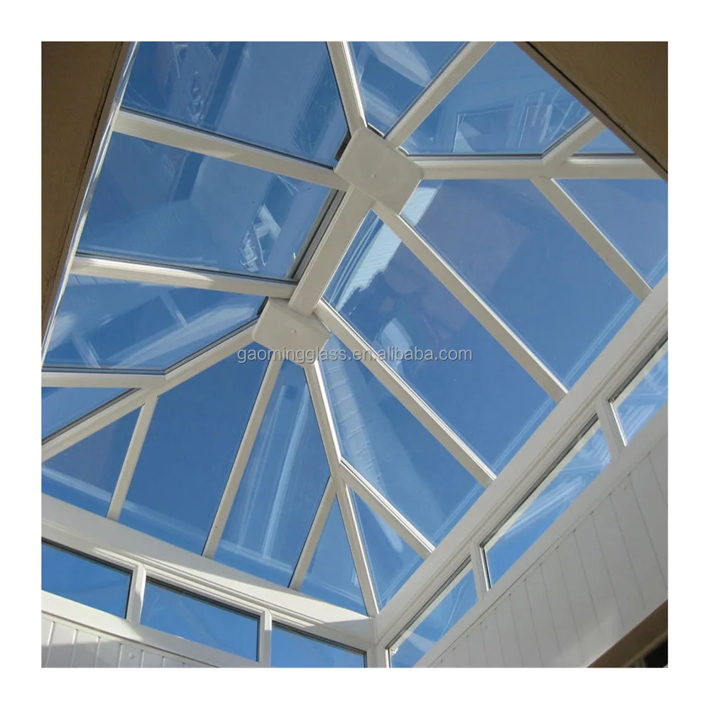Gaoming Balcony Aluminum solatube Double Glass Skylight Roof Windows Home Skylight Window