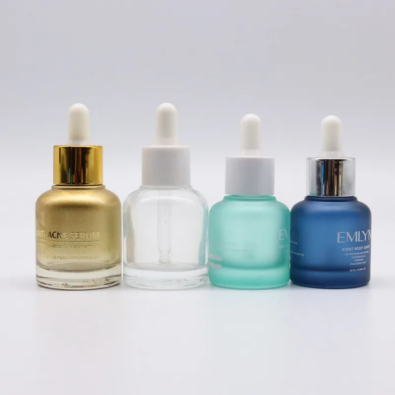 Уникальная бутылка-капельница стеклянная бутылка для сыворотки 20 мл 30 форма торта 1 унция косметическая с капельницей эфирного масла