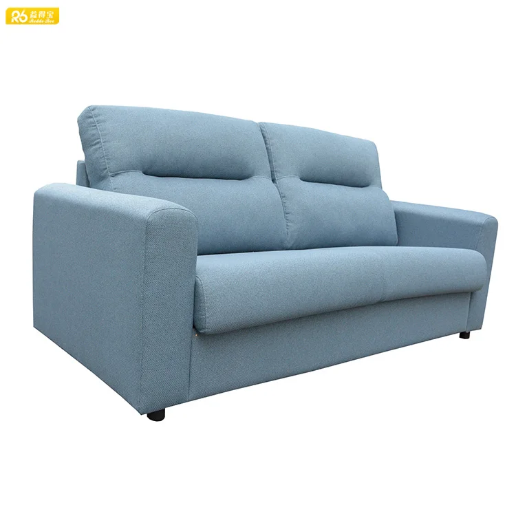 Fancy Sleeper Foldable 2 Seats Low Price Fabric Sofa Bed with Mattress 2701