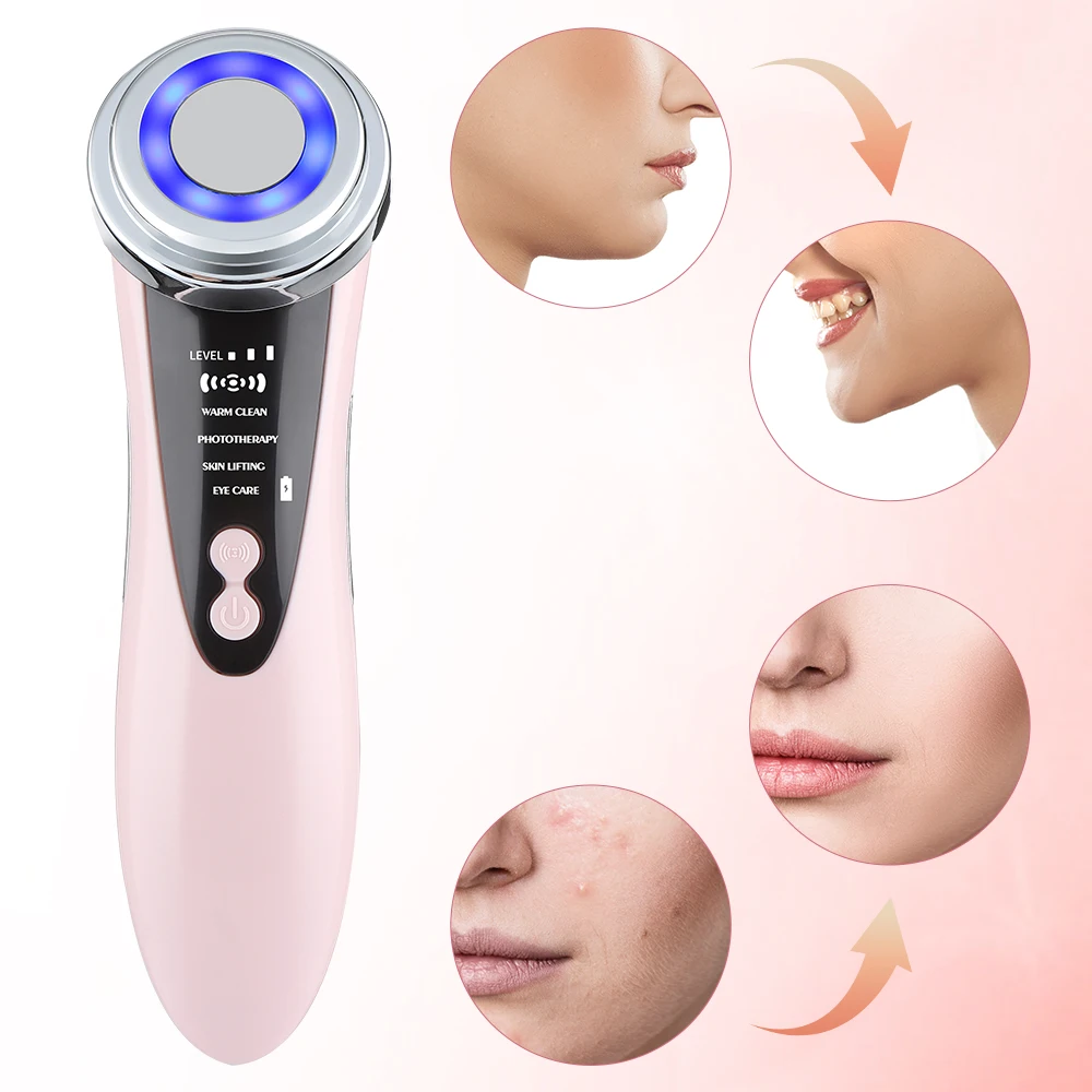 Beauty equipment personal care clean beauty machine face lifting multifuncional facial photon skin massager