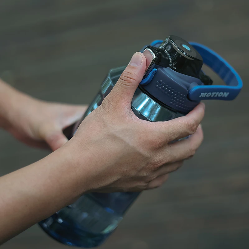 1930ml/1650ml Custom water bottle factory large capacity water jug plastic jugs with lid and handle