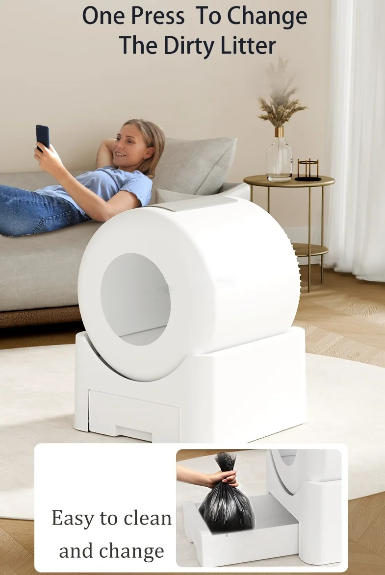 (Hot Offer) Smart Box: Robot Cat Litter Box