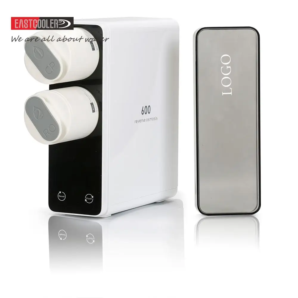 Система обратного осмоса воды с щелочным фильтром под раковиной 600G RO
