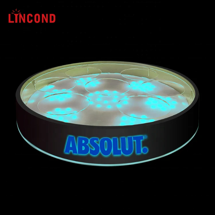 Lincond Wholesale New Style Custom Led Service Tray