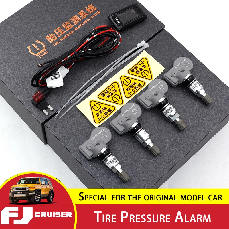 Tire Pressure Alarm Tire Pressure Sensor FJ Cruiser Tire Pressure Detection Display Monitor Systems  For Toyota FJ Cruiser