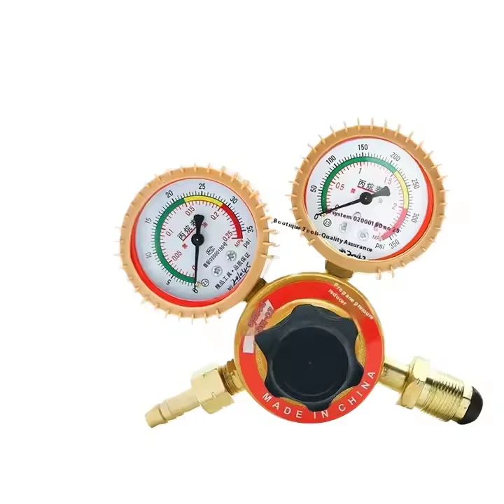 Anti drop propane pressure reducer