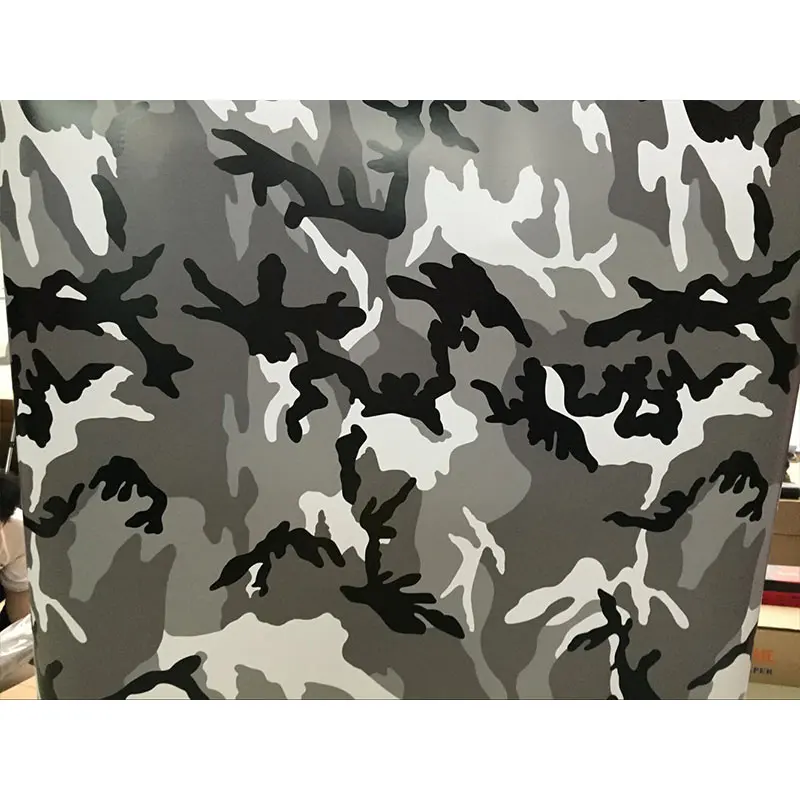 Camouflage Military Body Color Film Camouflage Car Vinyl Wrap Film