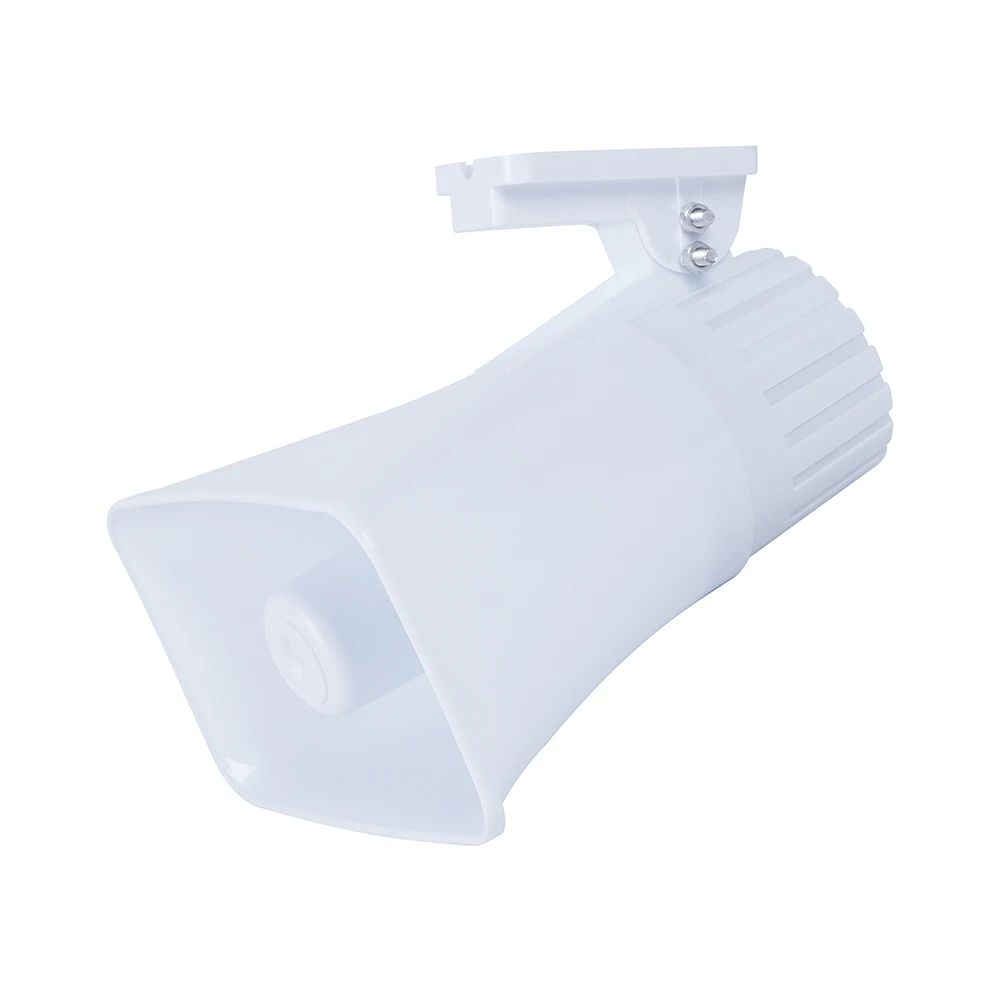 Outdoor Waterproof Big White 130dB Wired Home Alarm System 12V Siren Speaker