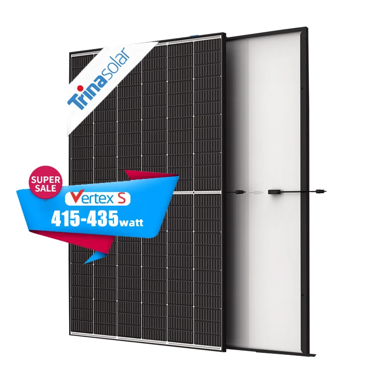 Trina Bifacial Solar Panel Vertex S+ 415W 430W 435W 420W black frame PV Panels Dual Glass PV Module DEG9R.28