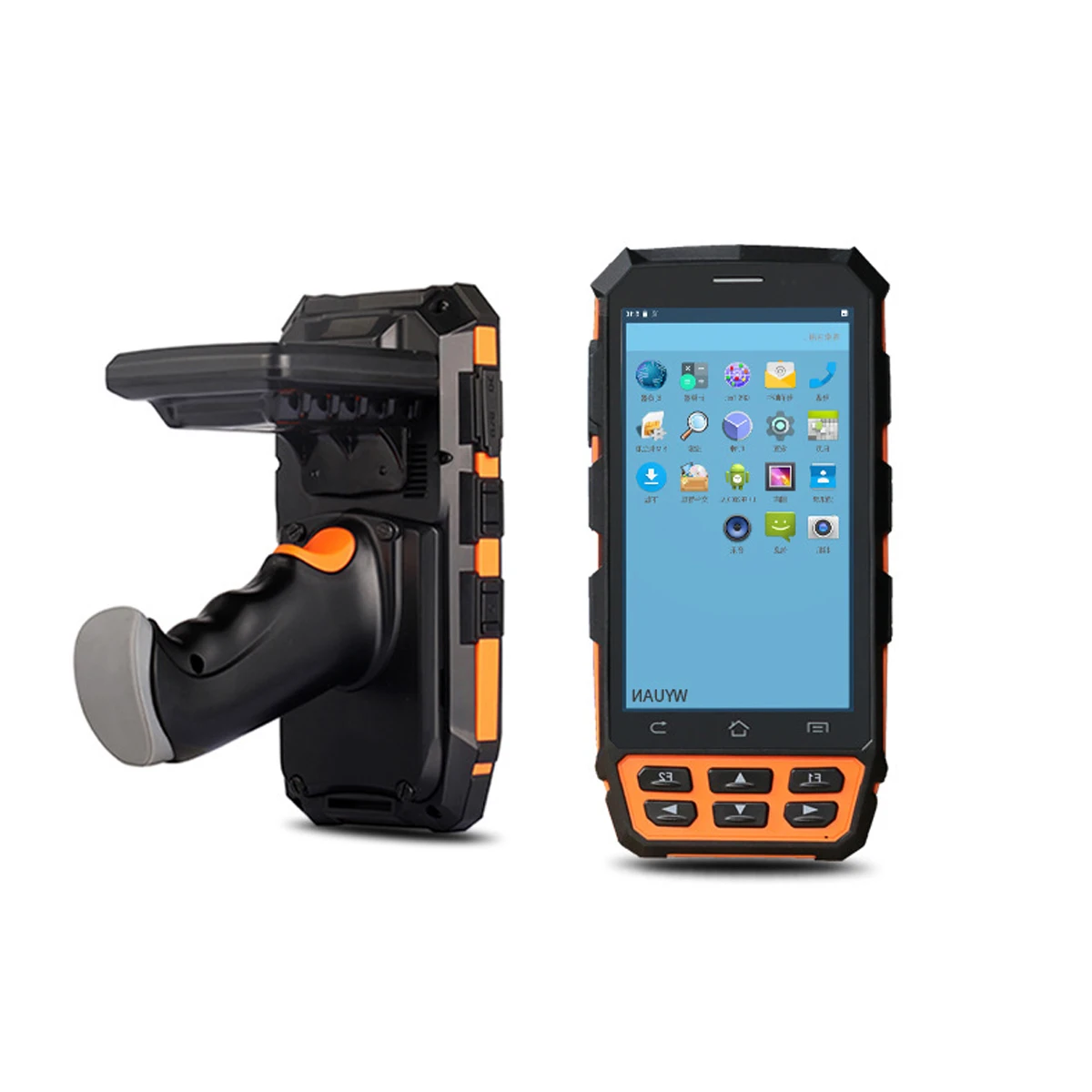 Manufacturer Long Range Android Detector Uhf Rfid Pda Wireless Handheld Reader