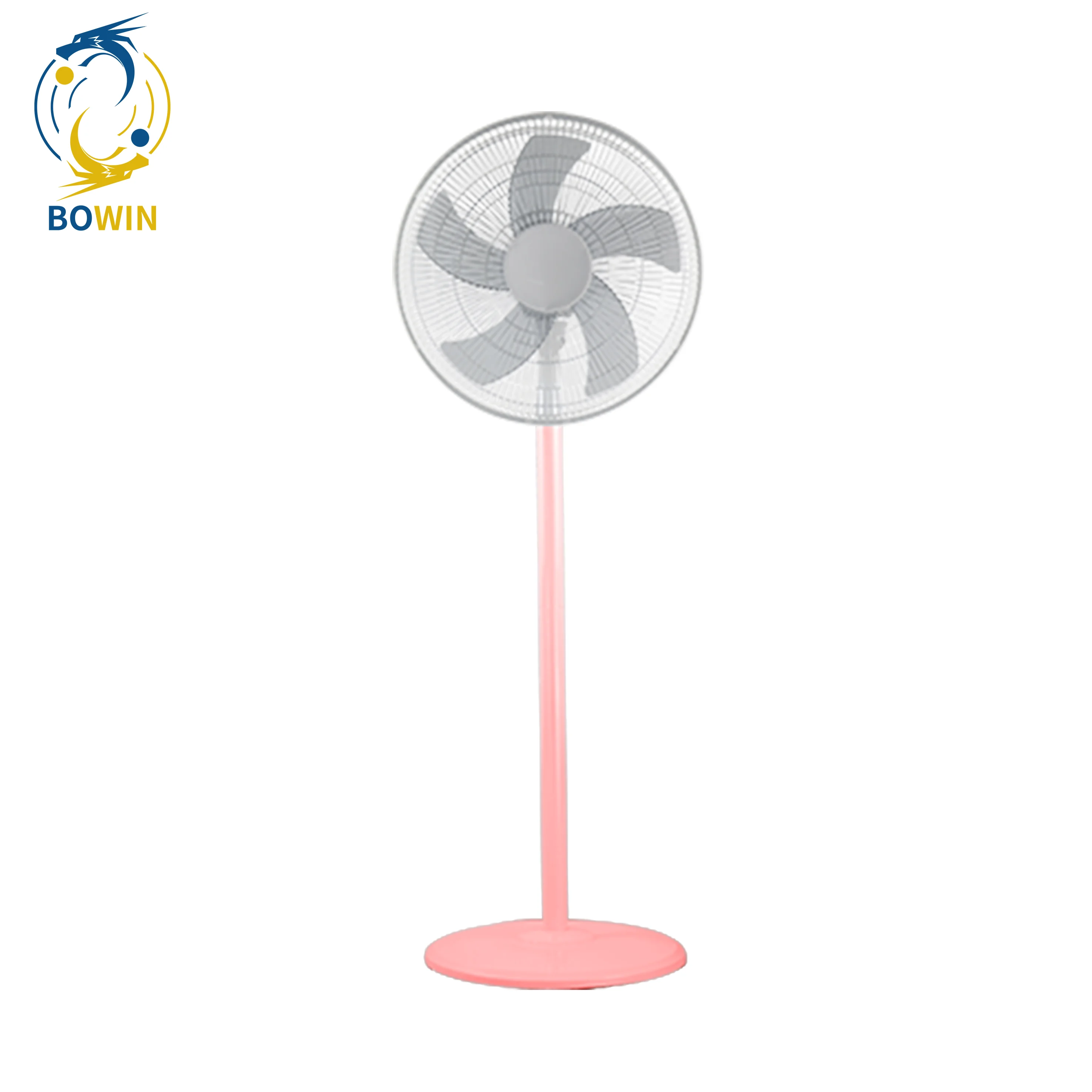 BOQI Adjustable Height Cheap Home Appliance 16 Inch Stand Fan Electric Standing Fan Price