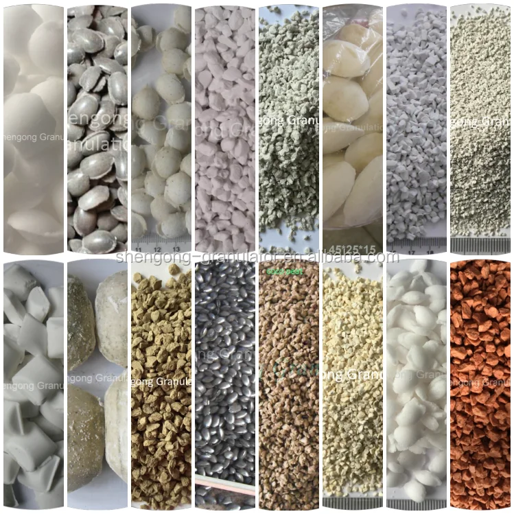 Auger feeding double roller hydraulic compacting ammonium chloride fertilizer granulating machine