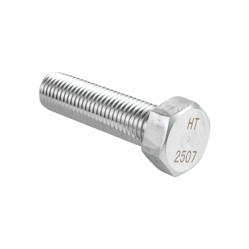 China super duplex 2205 2507 F51 F53 S31803 S32750 high quality nut washer and stud bolt hex bolt