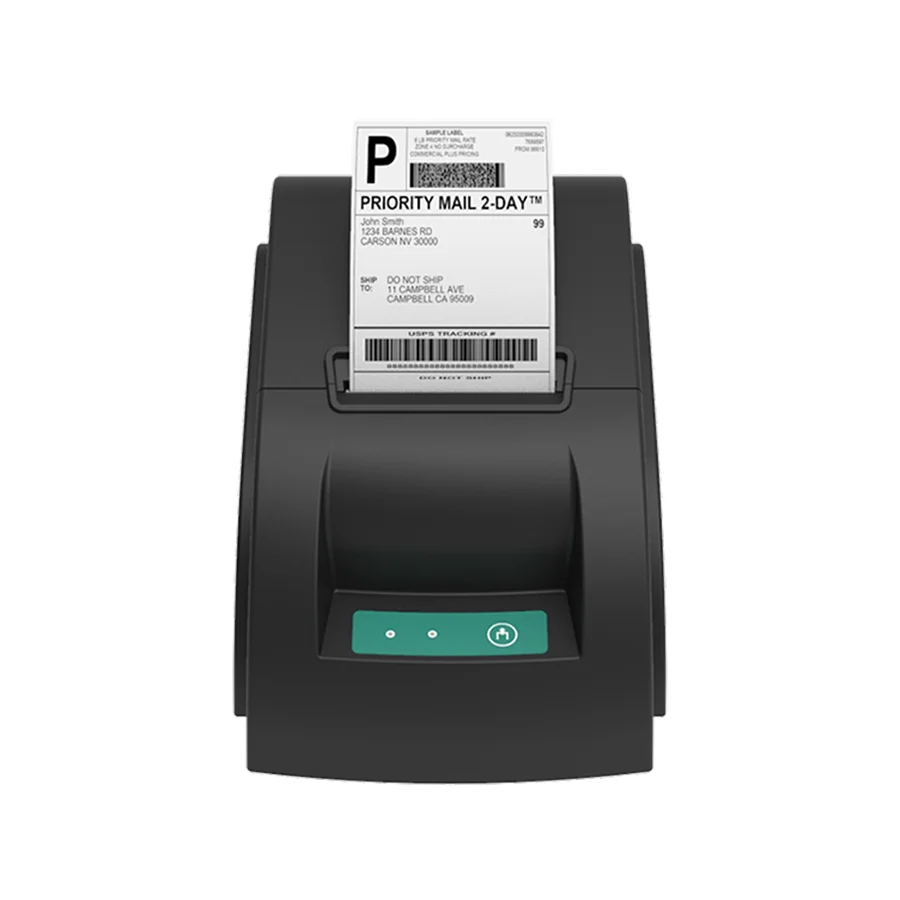 Горячая Распродажа чековый принтер 58 мм термальный Мини POS-принтер для мобильной