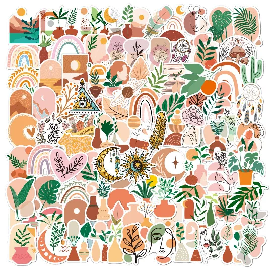 bohemia plant stickers