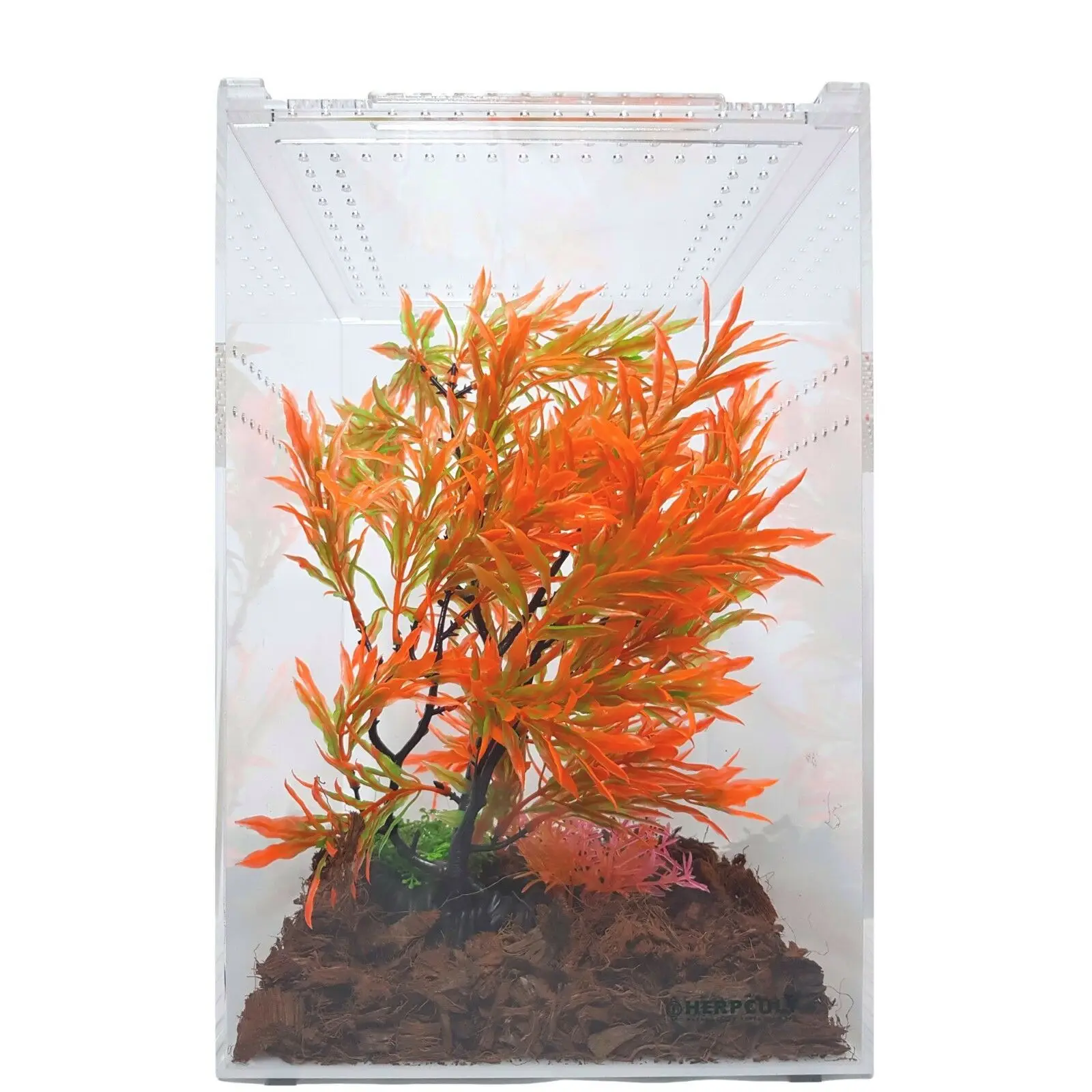 Stackable PMMATall Snake Terrarium Clear Acrylic Reptile Display Cages Tanks