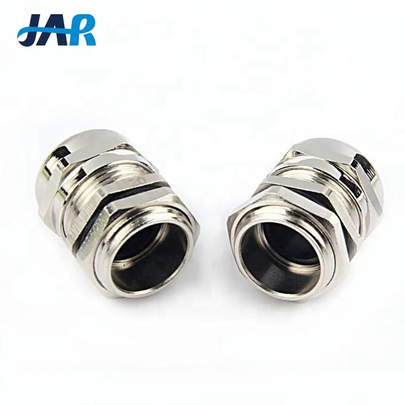 SY IP68 Europe Standard Waterproof Metal Brass Nickel Cable Gland